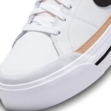 Nike Nizke superge 'COURT LEGACY LIFT' bež / črna / bela | Shoptok.si