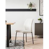 MID.YOU SET STOLOV, tekstil bež | Shoptok.si