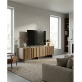 Marckeric Krem/u prirodnoj boji TV komoda od masivnog bora 180x50x43 cm Marlo – | shoptok.hr
