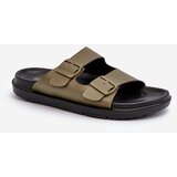 Big Star Men's Light Foam Slippers MM174324 Dark Green | ePonuda.com