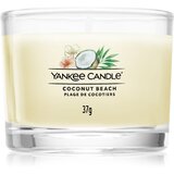 Yankee Candle coconut Beach dišeča svečka 37 g unisex Cene