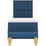  Krevet s opruga kutije s uzglavljem Plava 200 x 80 cm tkanina | shoptok.hr