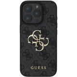 Guess Ohišje za iPhone 16 Pro z monogramom in logotipom 4G v kovini, Temno siva, (21731027) Cene