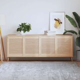  Vrata za ormarić rešetkasti dizajn 4 kom 61 5x49 4 cm borovina | shoptok.hr