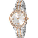 Polo Air Stoned Roman Numeral Women's Wristwatch Copper-silver Color | ePonuda.com