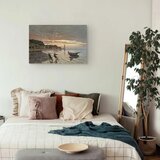  Slika - Claude Monet – Hauling a Boat Ashore Honfleur 120x80 Standard | shoptok.hr
