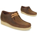 Clarks Čevlji Derby Wallabee Kostanjeva | Shoptok.si