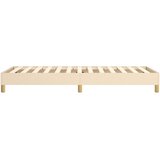  Okvir za krevet s oprugom krem 90x200cm od tkanine | Eponuda.com