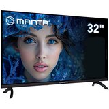 Manta MATV001LHN32 LED TV sprejemnik, 32" (81cm), HD, HyperVision GPU, Dolby STEREO 5.1, DVB-C/T/T2/S/S2/HEVC, Hotel Mode, 2x HDMI, 2x USB, 1x CI+, Frameless oblika - - 32 | Shoptok.si