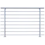 Metalna ograda Secura pro top bijela 1,5 m