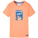 vidaXL Dječja majica kratkih rukava neonskonarančasta 92 | shoptok.hr