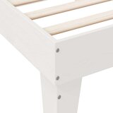  Krevet s regalom za knjige bez madraca bijeli 90x190cm borovina | shoptok.hr