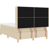  s opruga kutije s LED trakama Krema 140 x 190 cm tkanina | shoptok.hr