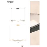  Redo 01-3243 - LED luster na sajli SINCLAIR sa prigušiva, LED/35W/230V CRI 93 IP21 | Eponuda.com