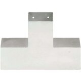 vidaXL Spojnik za steber X oblike pocinkana kovina 91x91 mm | Shoptok.si