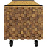 TV stalak Smeđa 110 x 30 x 30 cm Čvrsto teak drvo | Eponuda.ba