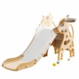  MamaKids tobogan s ljestvama za djecu,bež jelen 150 cm | shoptok.hr