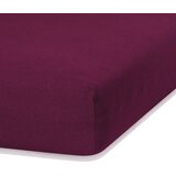 AmeliaHome Plahta s gumom Ruby 140-160x200 cm, bordo | shoptok.hr