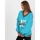 ex moda Sweatshirt-EM-BL-754.42P-blue | Shoptok.si