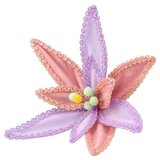 Festa Blossom 20, novogodišnja dekoracija, cvet plišani, pastel roze, 26cm | ePonuda.com