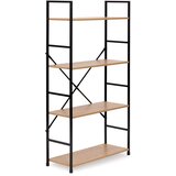 ModernHome LOFT drvene police za knjige, 4 razine | shoptok.hr