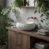 REA Bath Umivalnik na podstavku Mika Ivory | Shoptok.si
