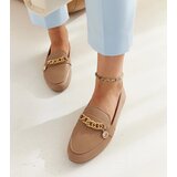 Gemre Beige loafers with chain Scaletta | Shoptok.si