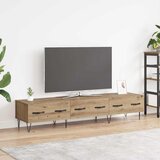 vidaXL TV omarica artisan hrast 150 x 36 x 30 cm Konstruiran les | Shoptok.si