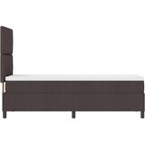  Krevet s opruga kutije Tamno smeđa 80 x 200 cm tkanina | shoptok.hr