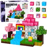  Set of Magnetic Blocks Cubes Pixel Cubes Magic Land 3D 100 pcs. | Shoptok.si