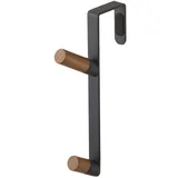 Črn kovinski obešalnik za vrata 1,5 cm Tower –