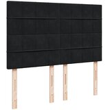  Krevet s oprugama i madracem crni 160x200 cm baršunasti | shoptok.hr