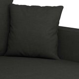  2-dijelni set sofa s jastucima crni od tkanine | shoptok.hr