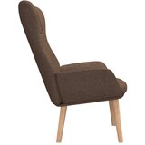  Stolica za opuštanje od tkanine smeđa | shoptok.hr