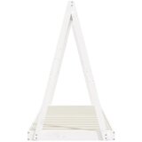  Okvir za dječji krevet bijeli 80 x 200 cm od masivne borovine | shoptok.hr