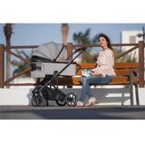 OSANN dječja kolica Juntos, 3 u 1, nosiljka + sjedalo, madrac, crna JAMSTVO 5god | shoptok.hr