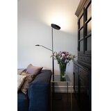 Halo Design 716067- led prigušiva podna lampa vegas LED/20W/230V + LED/5W crna/hrom | Eponuda.com