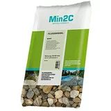 Min2C dekorativni riječni kamen (više boja, 32 mm - 50 mm, 25 kg)