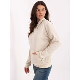 RUE PARIS Sweatshirt-RV-BL-A874.01P-light beige | Shoptok.si