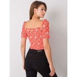 RUE PARIS Blouse-RO-BZ-2516-4.17P-coral | shoptok.hr