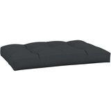  Jastuk za palete crni 120 x 80 x 12 cm od tkanine | shoptok.hr