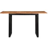 vidaXL Jedilna miza 140x70x75 cm masivni les akacija | Shoptok.si