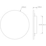 Globo 78390-14 - LED zidna svetiljka JILLIAN LED/14W/230V 3000K | Eponuda.com