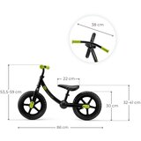 Kinderkraft balans bicikl 2WAY NEXT OFF ROAD, Black | shoptok.hr