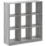 Maison Chic Knjižna omara - Knjižni regal siva sonoma 102x32x108 cm inženirski les, (21725712) | Shoptok.si