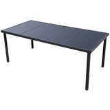  9-dijelni vrtni blagovaonski set čelični crni | shoptok.hr