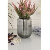 WALLXPERT Vaza Line D20F, 10x20x10 cm, Srebrna boja Cijene