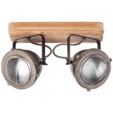 Brilliant Plafonsko usmereno svetlo CARMEN WOOD 2xGU10/5W/230V eukaliptus | Eponuda.com