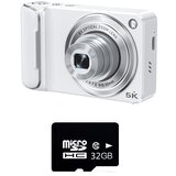 INF Digitalni fotoaparat s 6x optičnim zoomom in 32 GB TF kartico White, (5000089924) | Shoptok.si