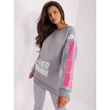 Lily Rose Sweatshirt-EM-BL-HS-21-543.72P-grey | ePonuda.com